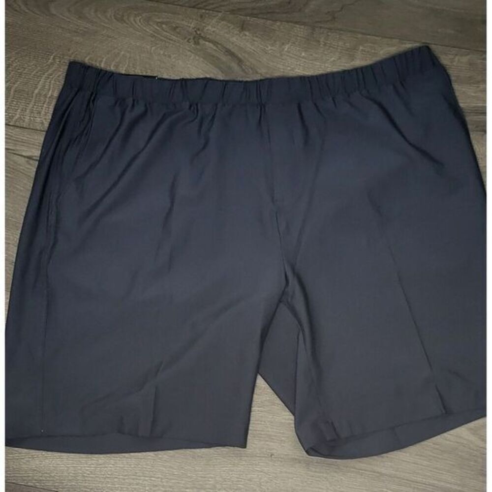 Greg Norman Performance Golf Shorts Mens XXL Gray Elastic Waist Stretch New